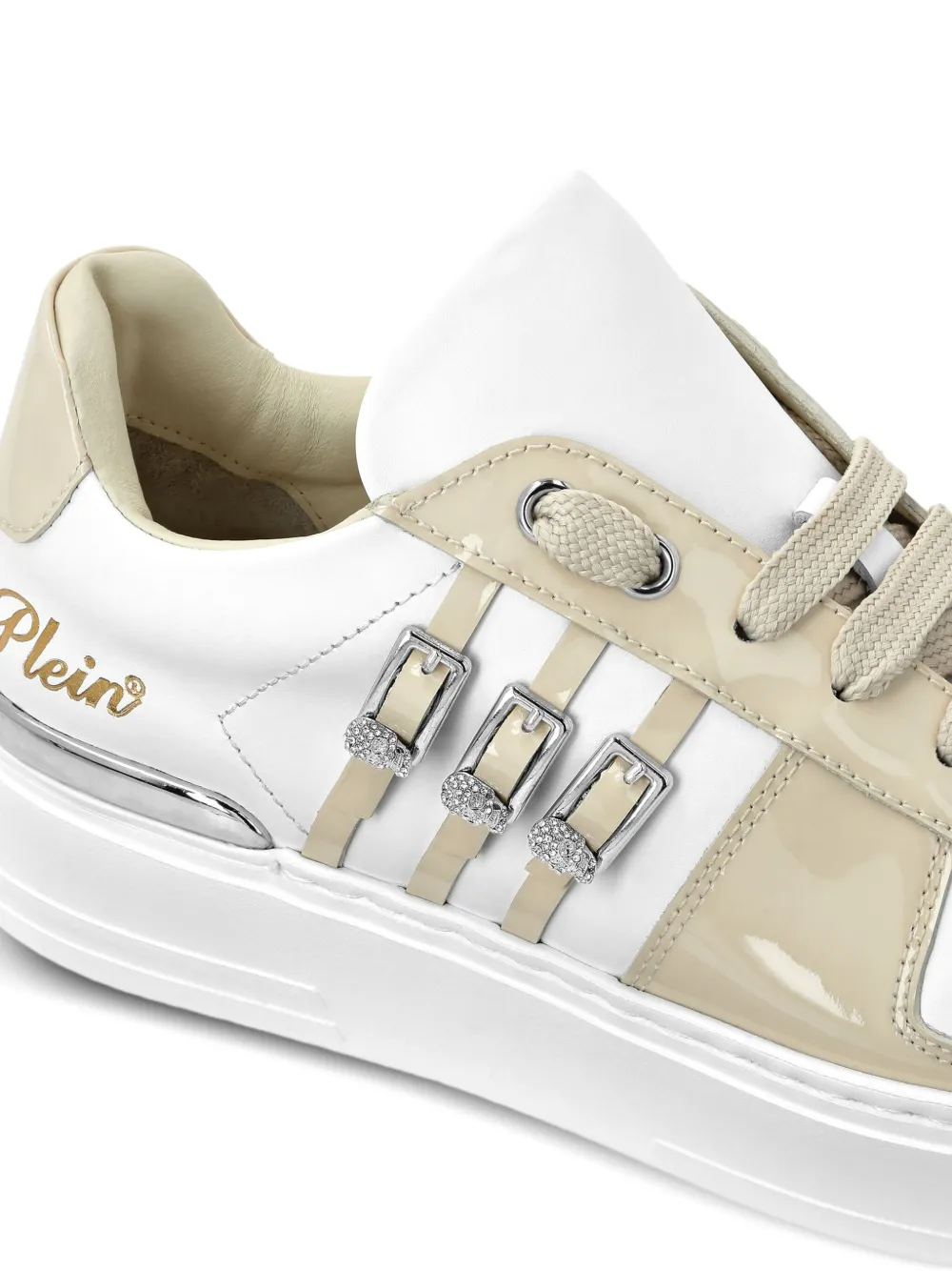 Philipp Plein Belts Skull sneakers White