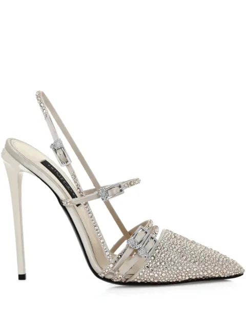 Philipp Plein 120mm slingback pumps