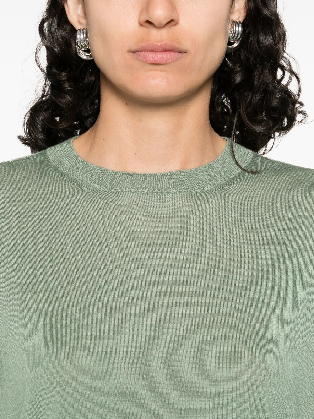 Jil Sander Trui van kasjmiermix Groen