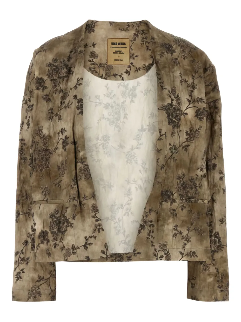 Uma Wang Klarke blazer Bruin