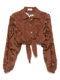 MC2 Saint Barth Febe shirt - Brown