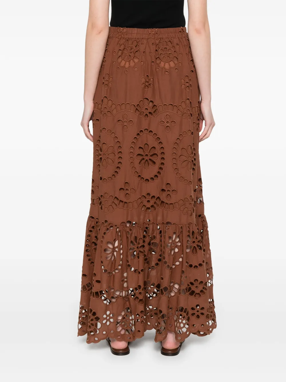 Shop Mc2 Saint Barth Jenny Midi Skirt
