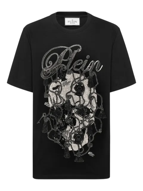 Philipp Plein t-shirt med strass