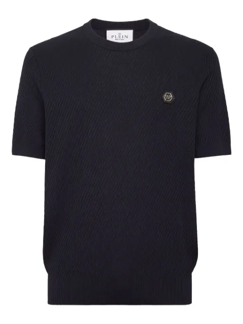Philipp Plein logo-patch T-shirt