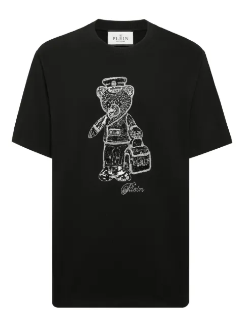Philipp Plein playera con motivo Bear