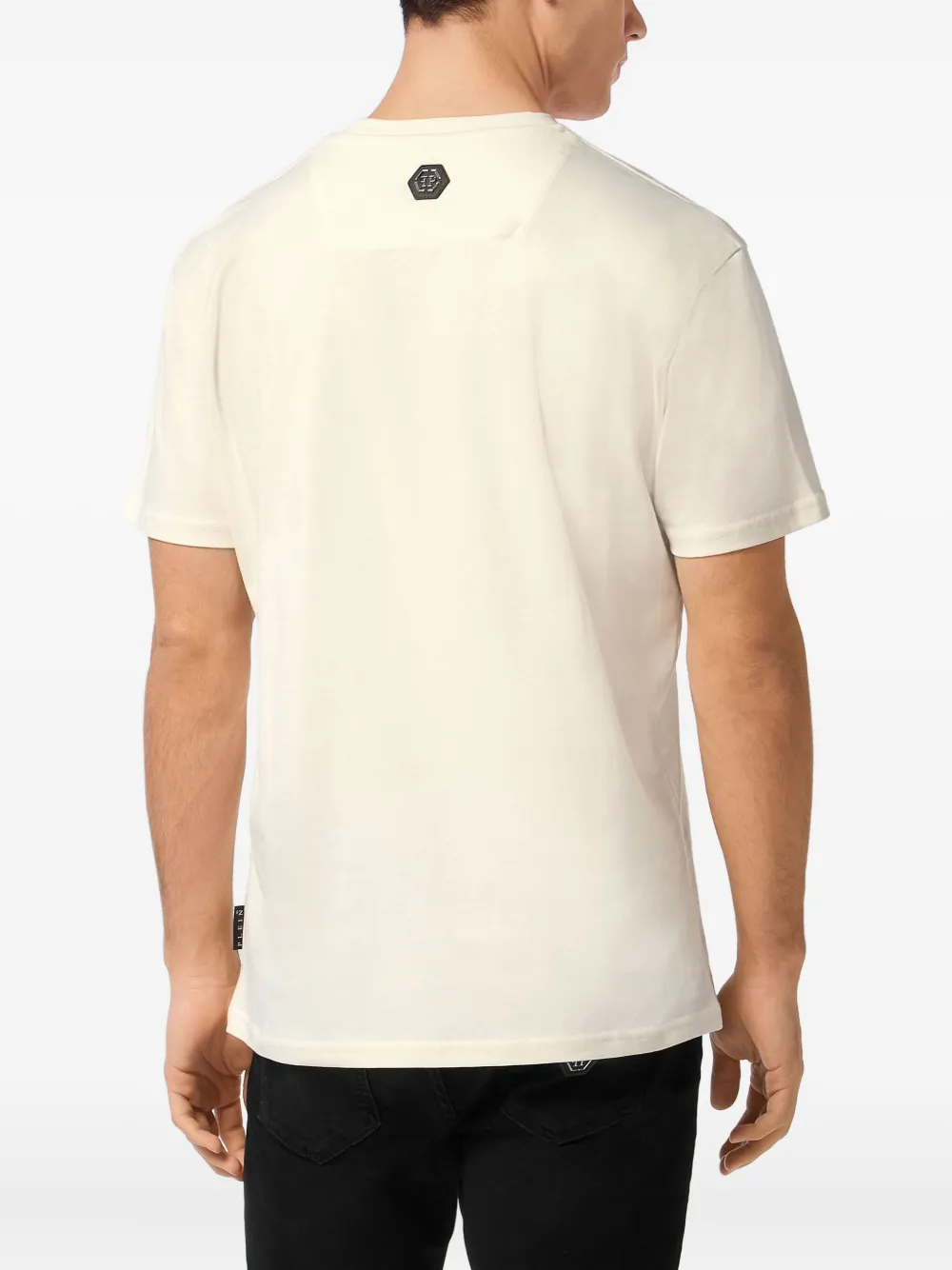 Philipp Plein T-shirt met logoprint Wit