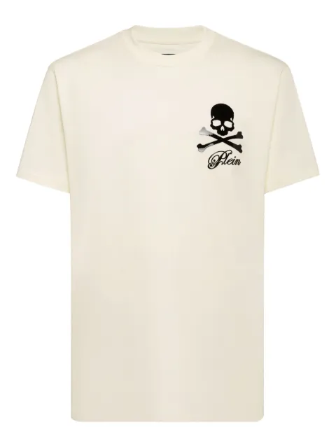 Philipp Plein playera con motivo Skull Bones
