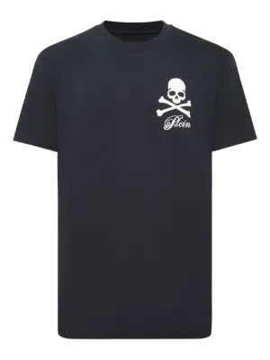 SP5DER スパイダーウェブ ロゴ Tシャツ | ブルー | FARFETCH JP