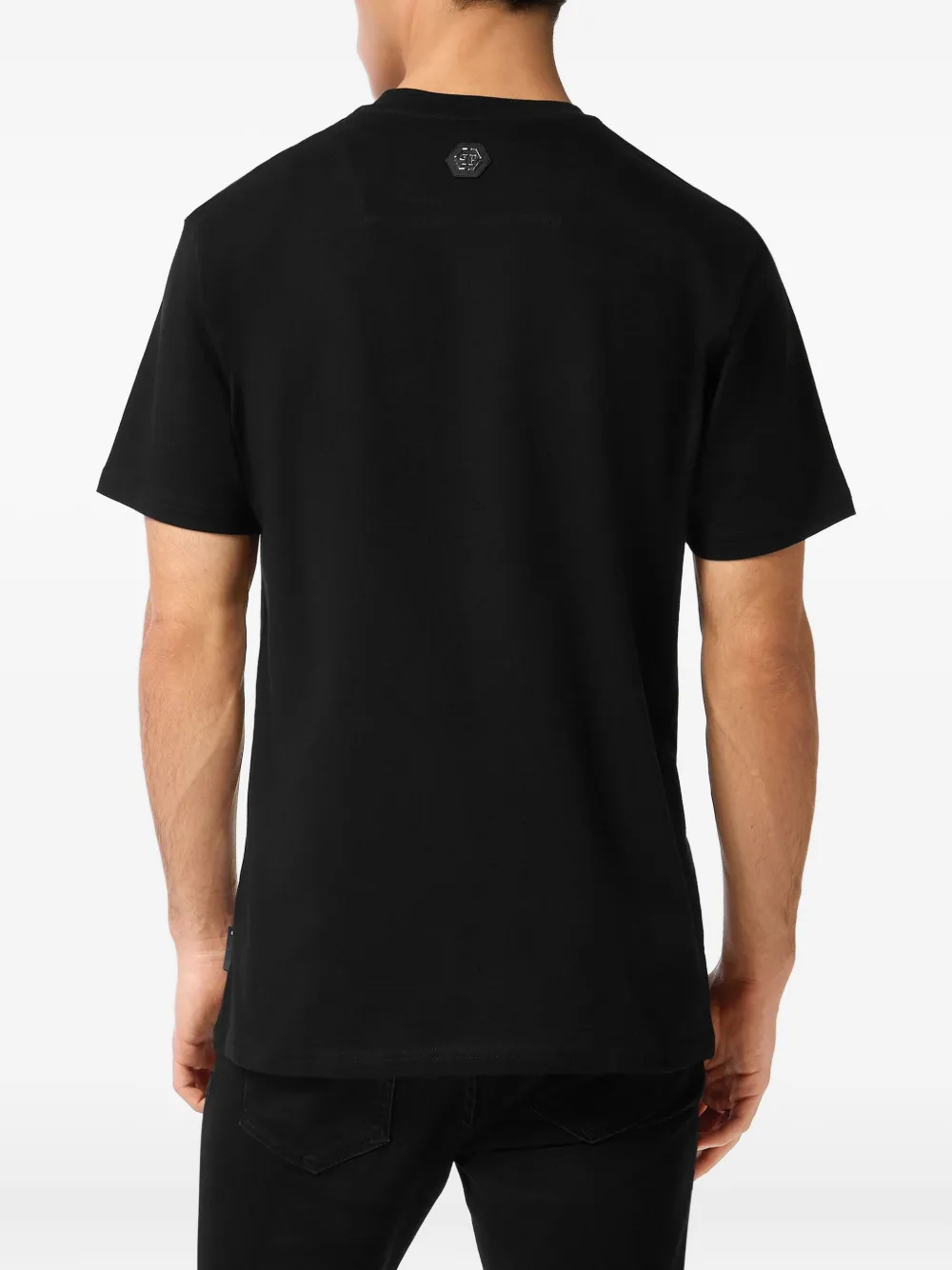 Philipp Plein T-shirt met kralen Zwart