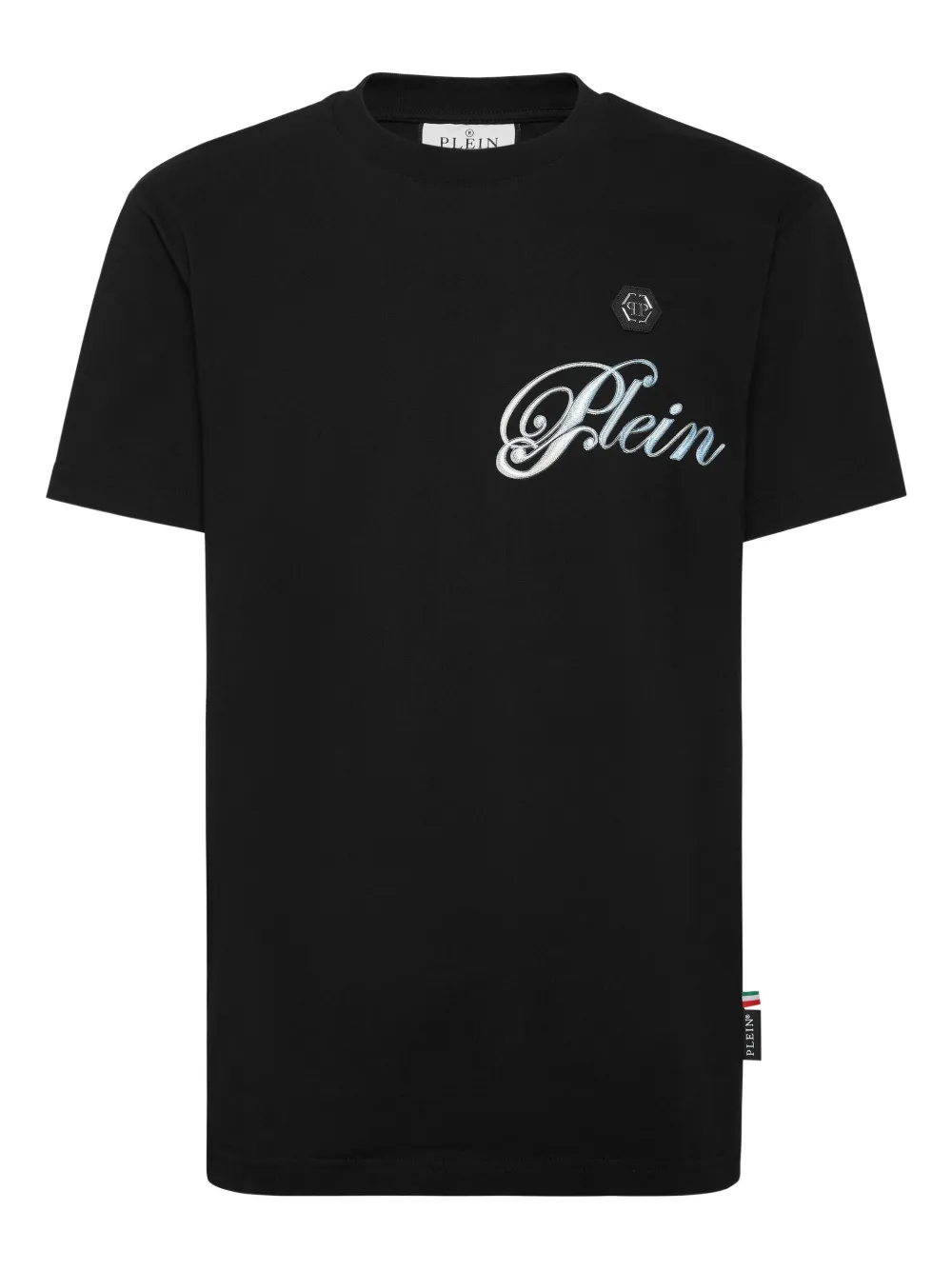 Philipp Plein T-shirt met doodskopprint Zwart