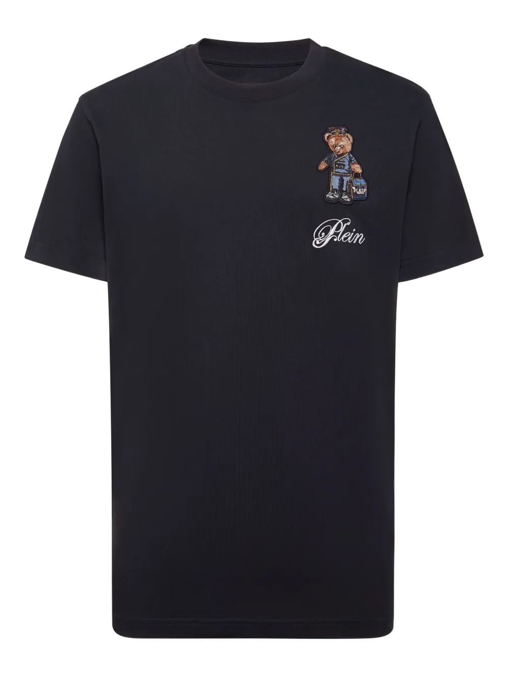 Philipp Plein t-shirt à motif brodé | bleu | Image 1