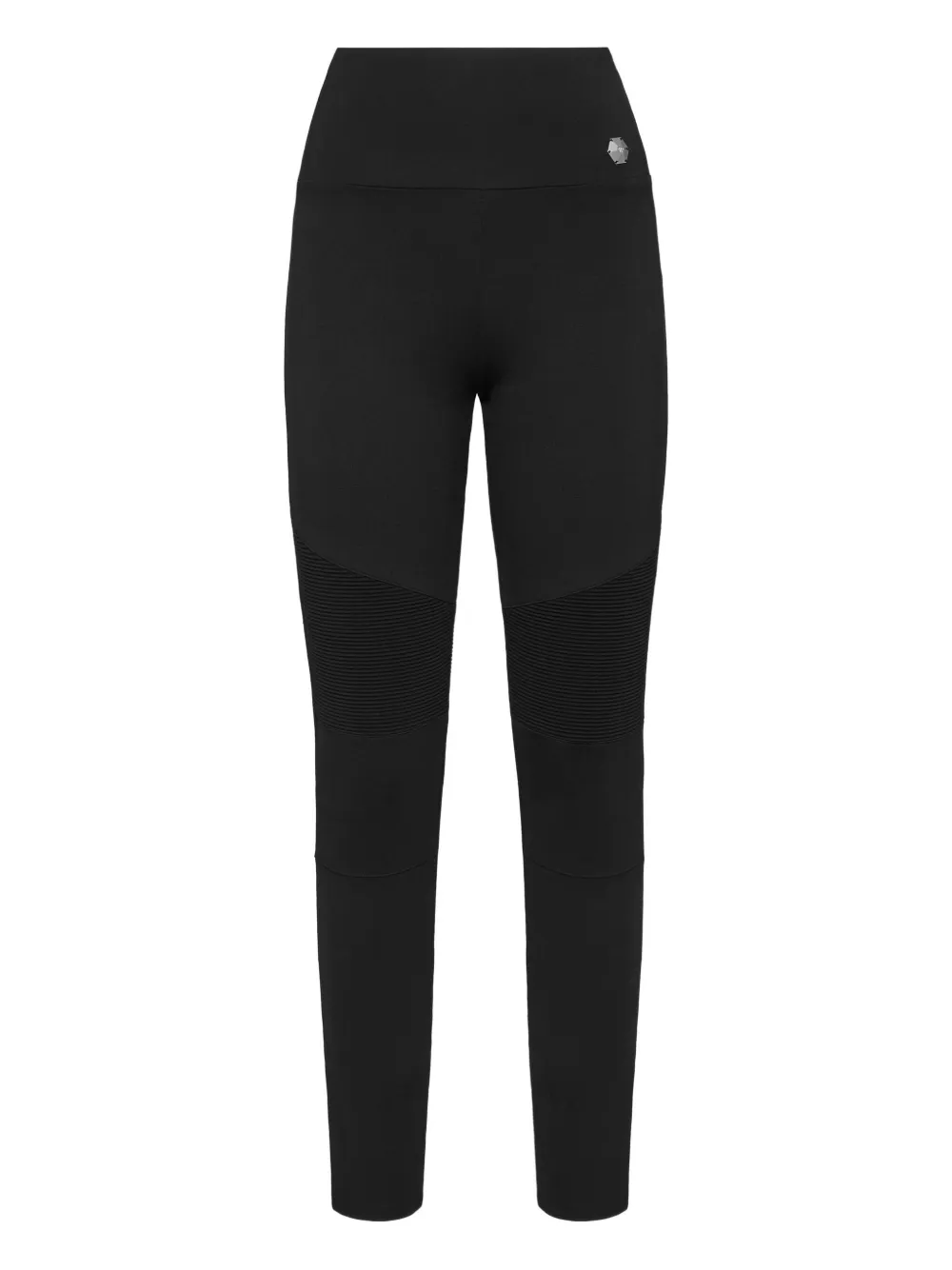 Philipp Plein Logo-detail Leggings In Black