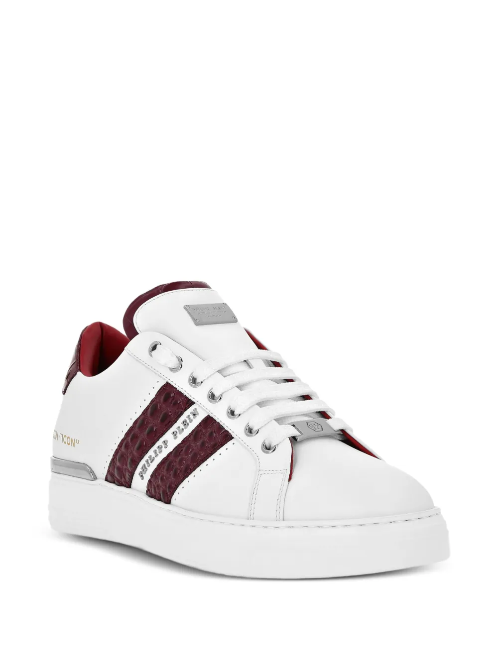 Philipp Plein leather sneakers | Low-Tops | Image 2
