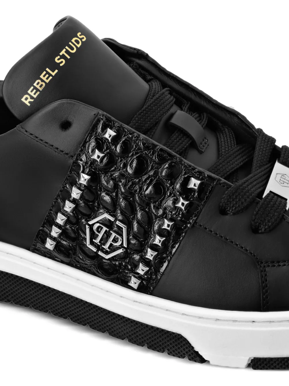 Philipp Plein stud-embellished sneakers Black