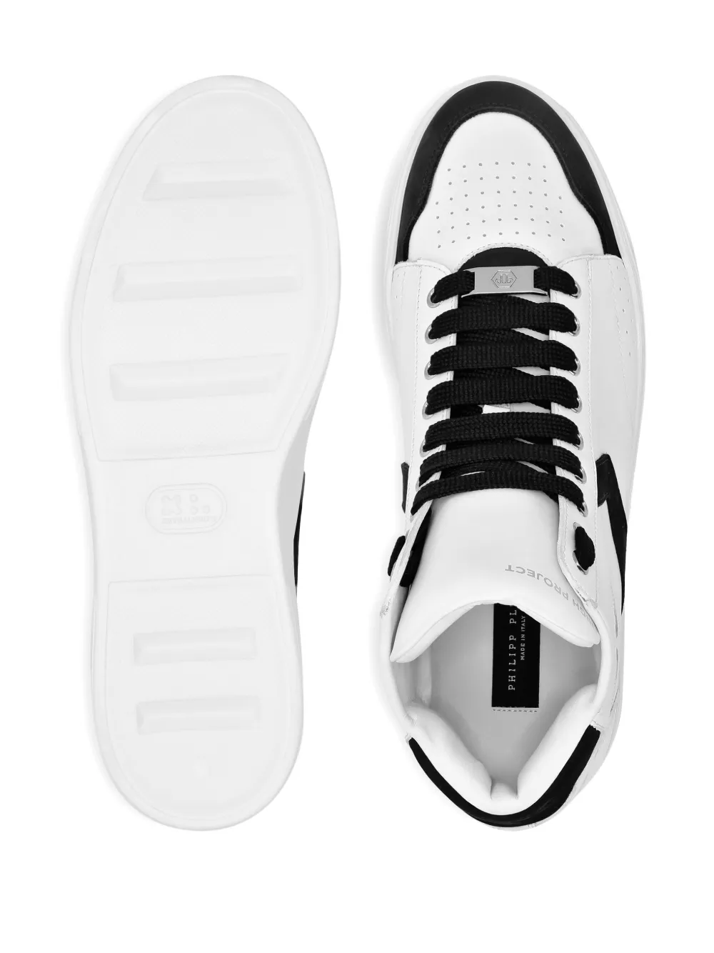 Philipp Plein Hexagon hi-top sneakers White