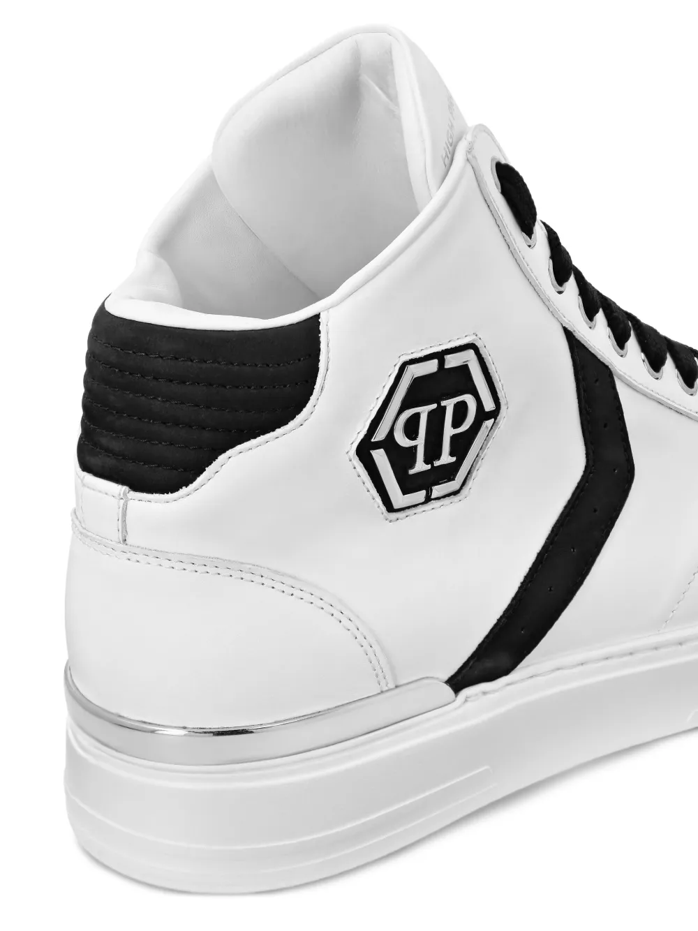 Philipp Plein Hexagon hi-top sneakers White