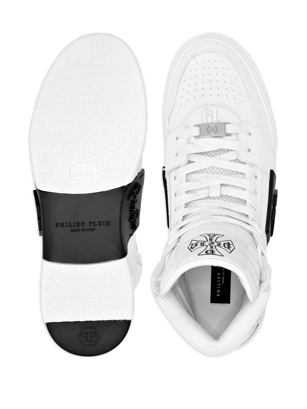 Philipp Plein Phantom Kicks high-top sneakers White