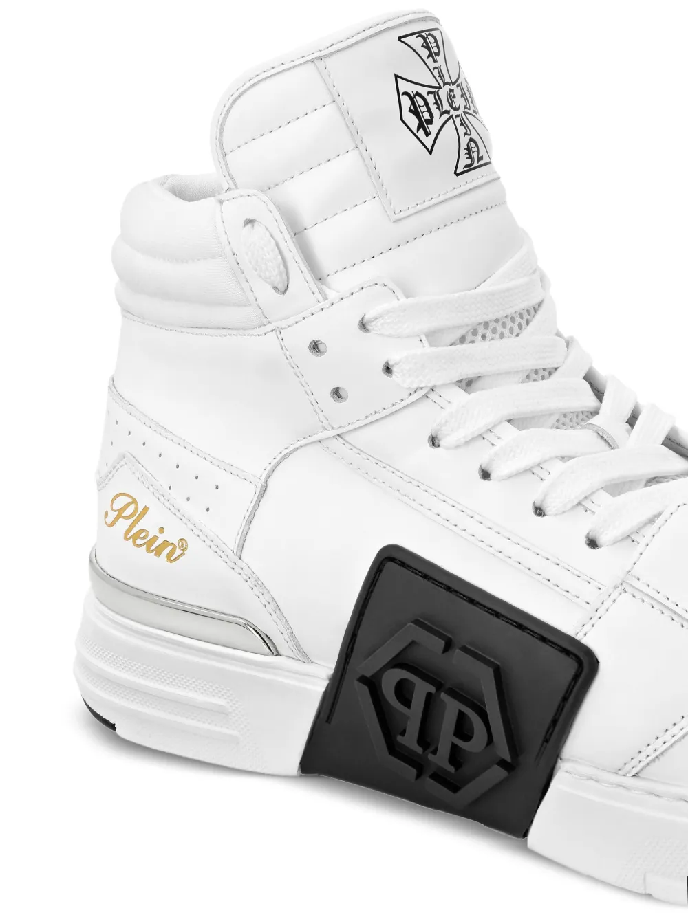 Philipp Plein Phantom Kicks high-top sneakers White