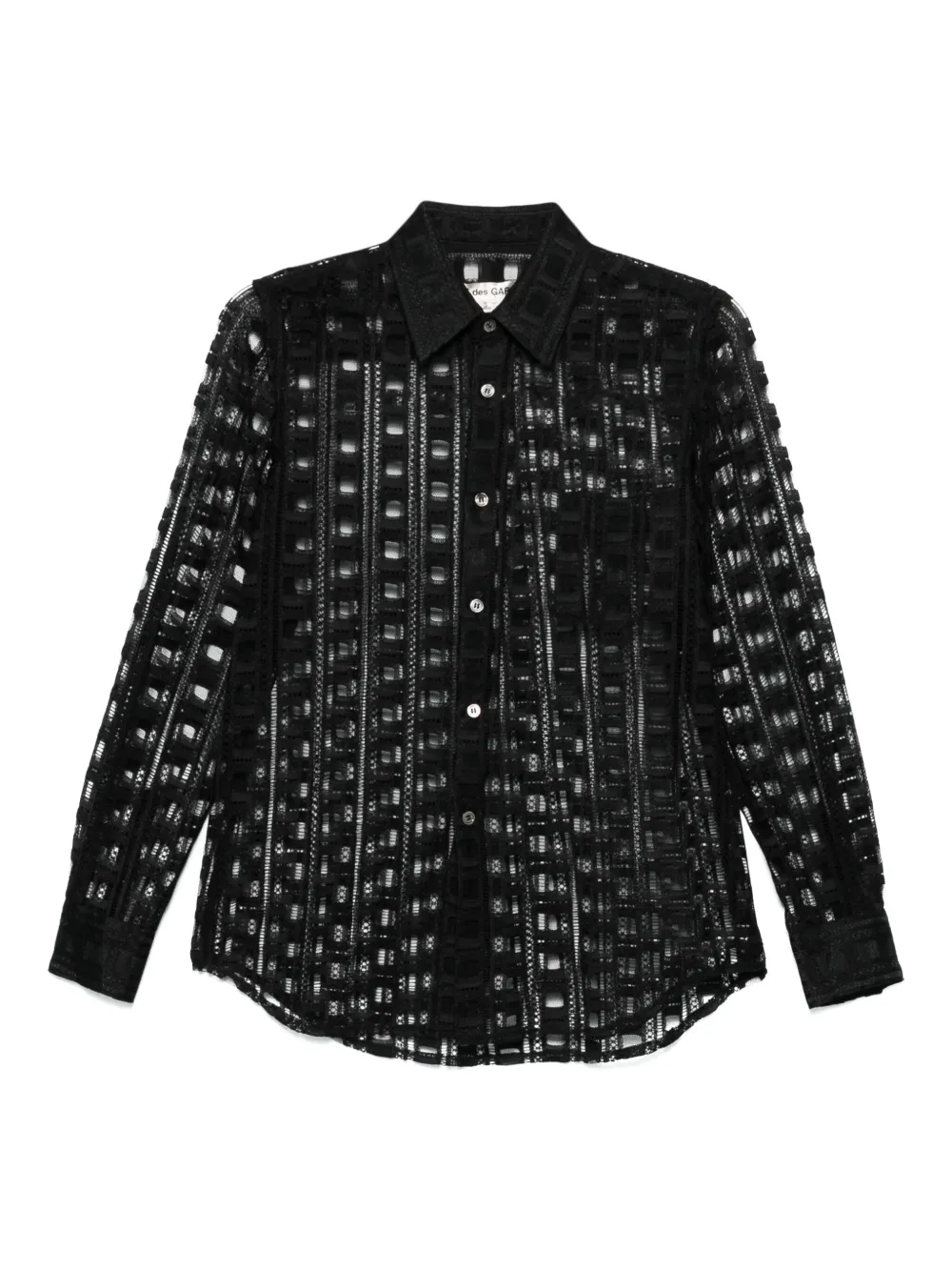 COMME DES GARÇONS EMBROIDERED SHIRT 