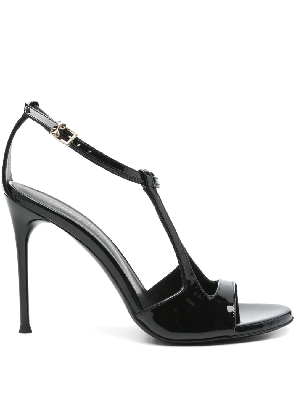 Sergio Levantesi 100mm Ryanpane sandals Black