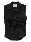 Vivienne Westwood Drunken shirt - Black