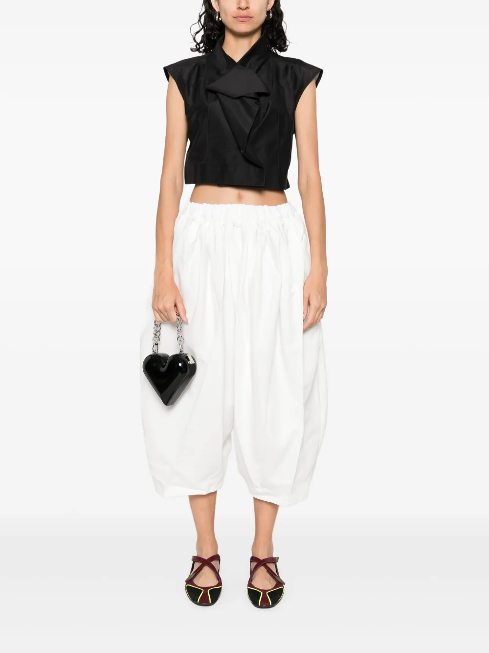 Vivienne Westwood satin blouse - Zwart