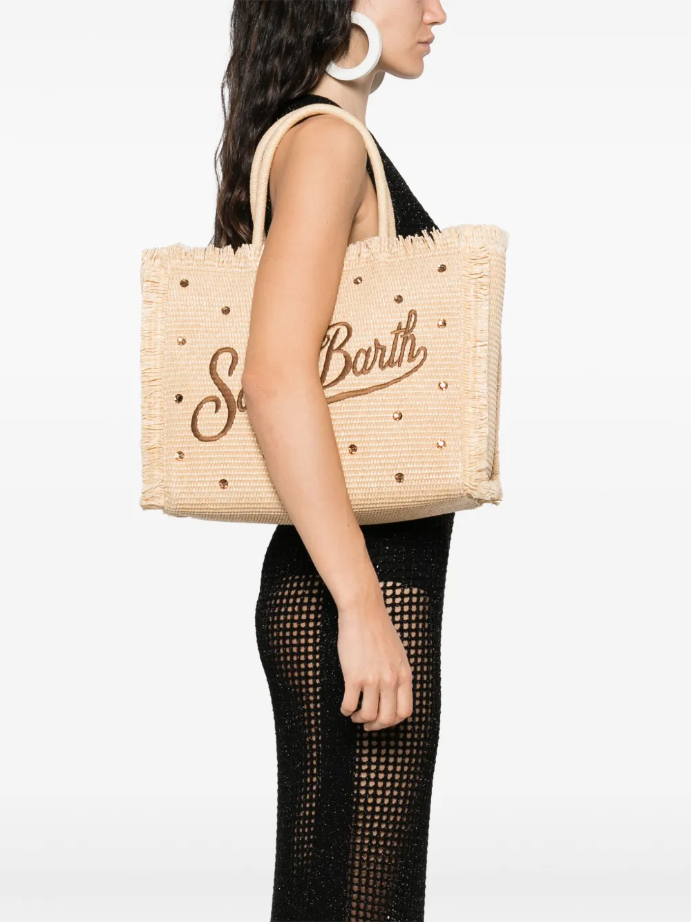 MC2 Saint Barth Vanity tote bag - Beige
