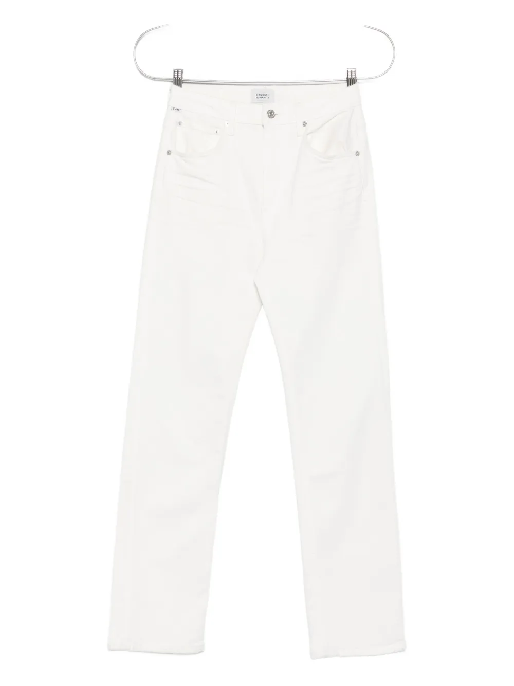 Citizens of Humanity logo-patch jeans - Bianco