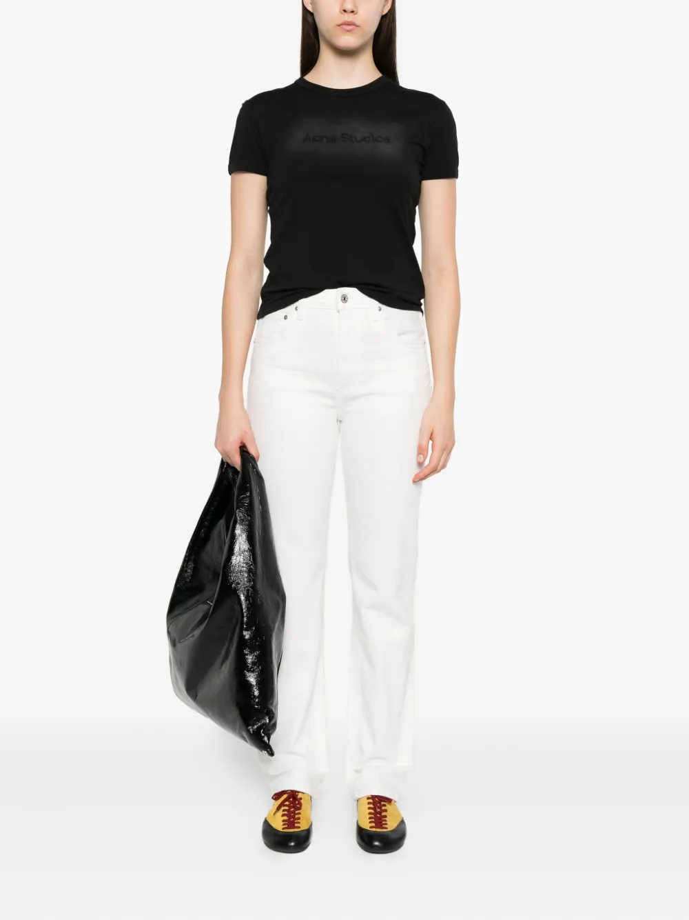 Citizens of Humanity Jeans met logopatch Wit
