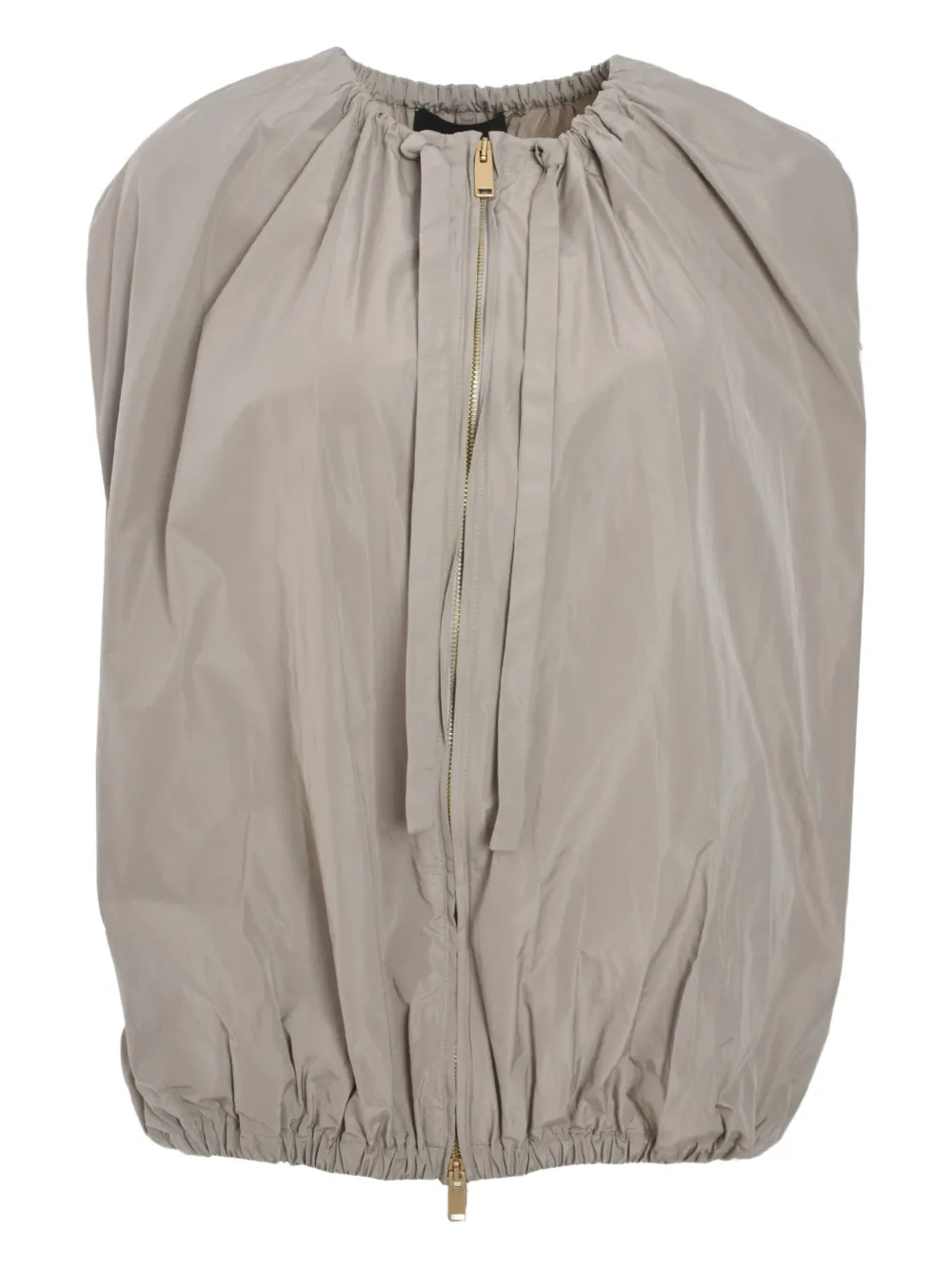FABIANA FILIPPI FAILLE BOMBER JACKET