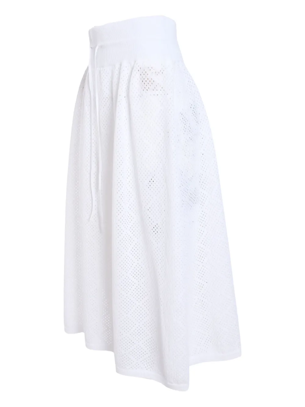Fabiana Filippi Mesh midi-rok Wit