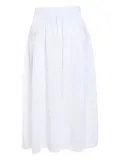 Fabiana Filippi mesh midi skirt - White