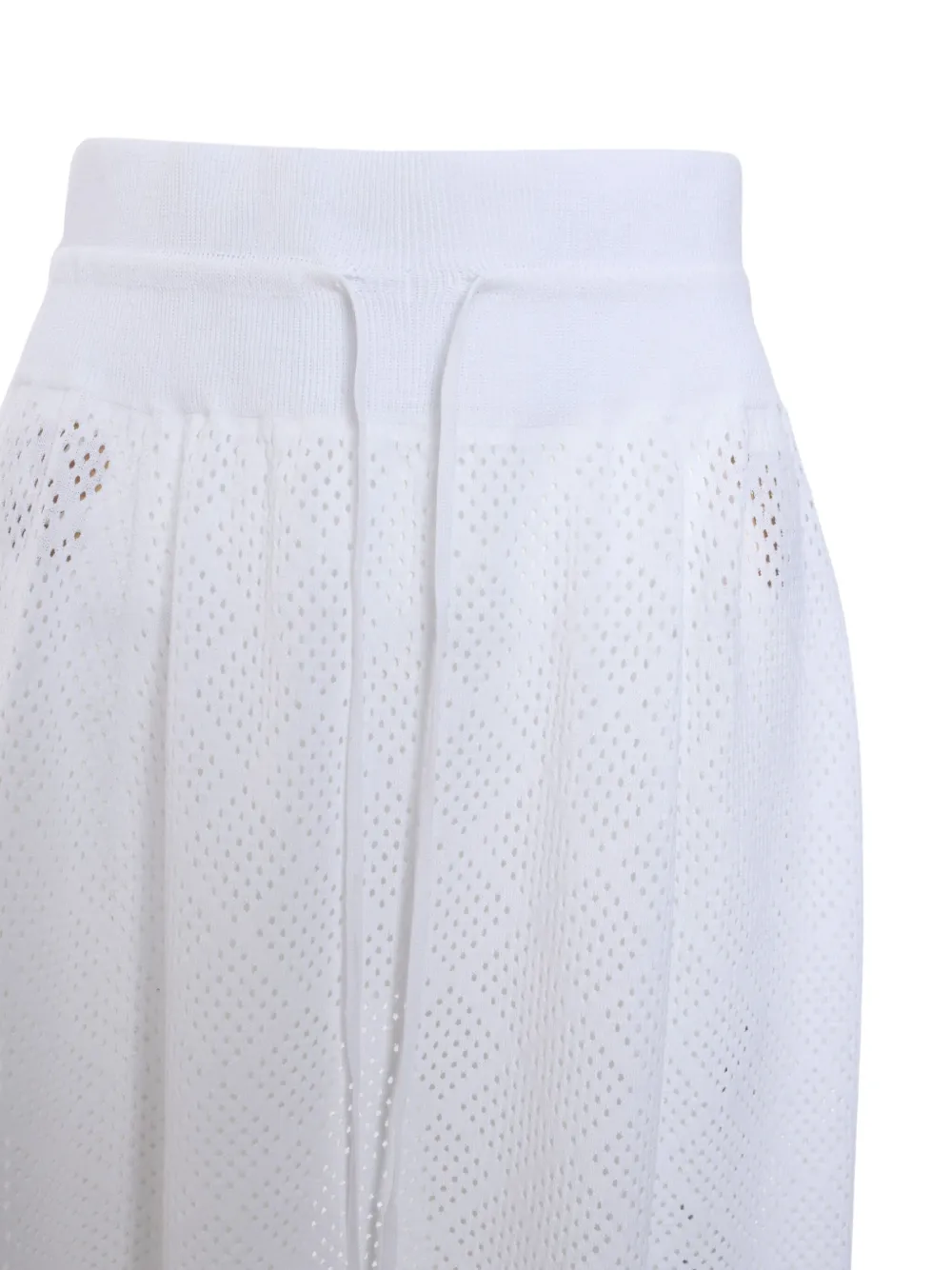 Fabiana Filippi Mesh midi-rok Wit