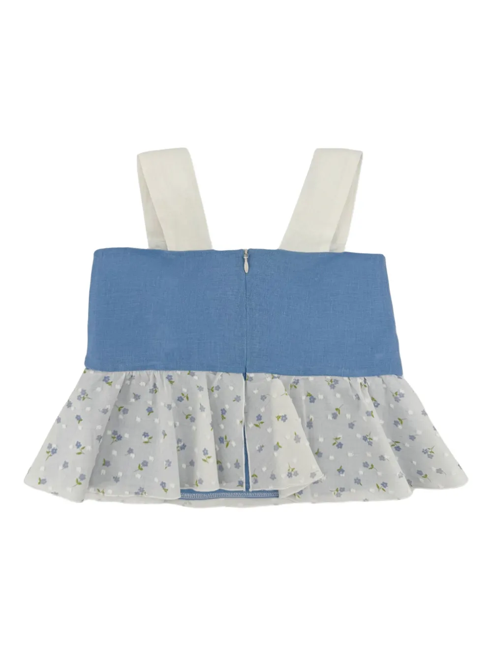 La Stupenderia linen top | Girls Blouses | Image 2