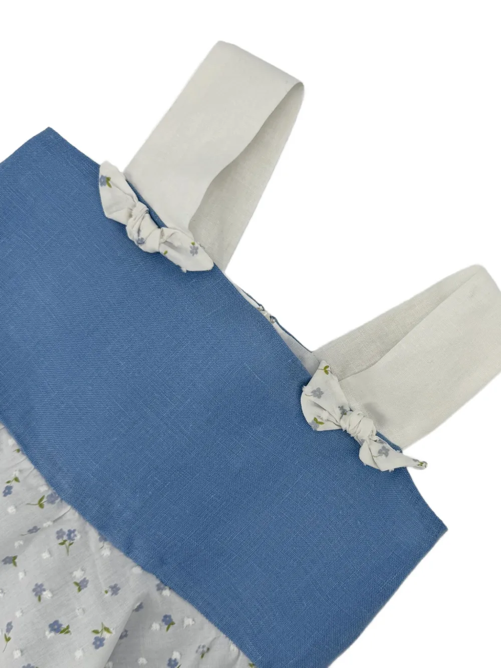 La Stupenderia Linnen top Blauw