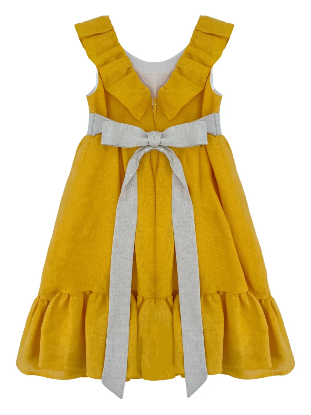LA STUPENDERIA LINEN DRESS