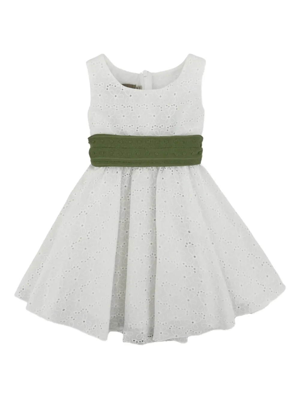 LA STUPENDERIA BRODERIE ANGLAISE DRESS