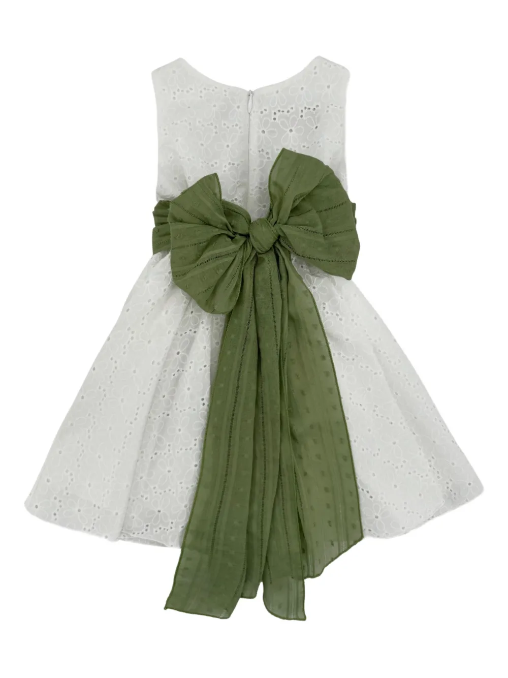 LA STUPENDERIA BRODERIE ANGLAISE DRESS