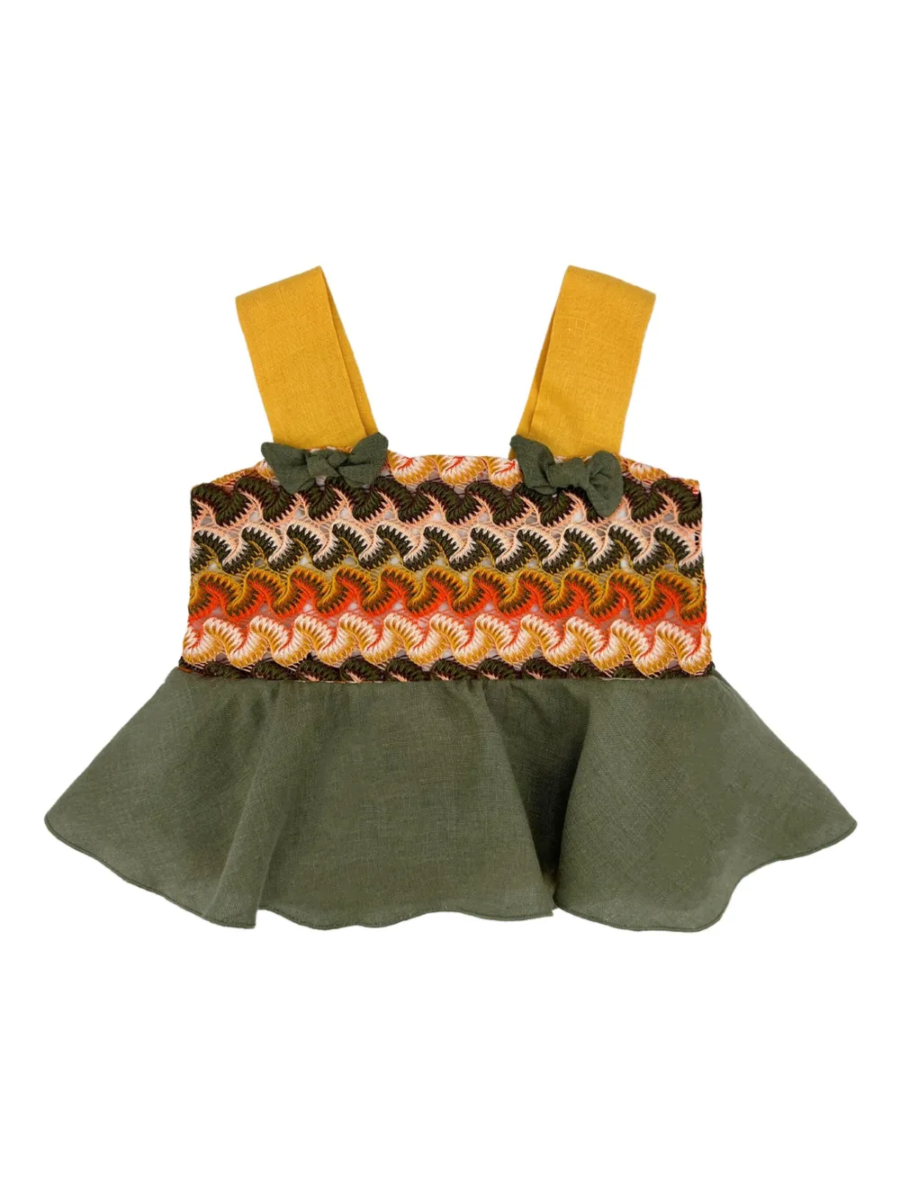 La Stupenderia top multicolor | verde | Image 1