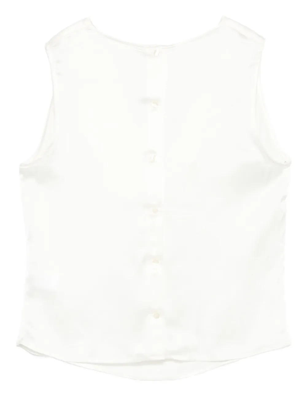 Officine Generale Mouwloze top - Wit