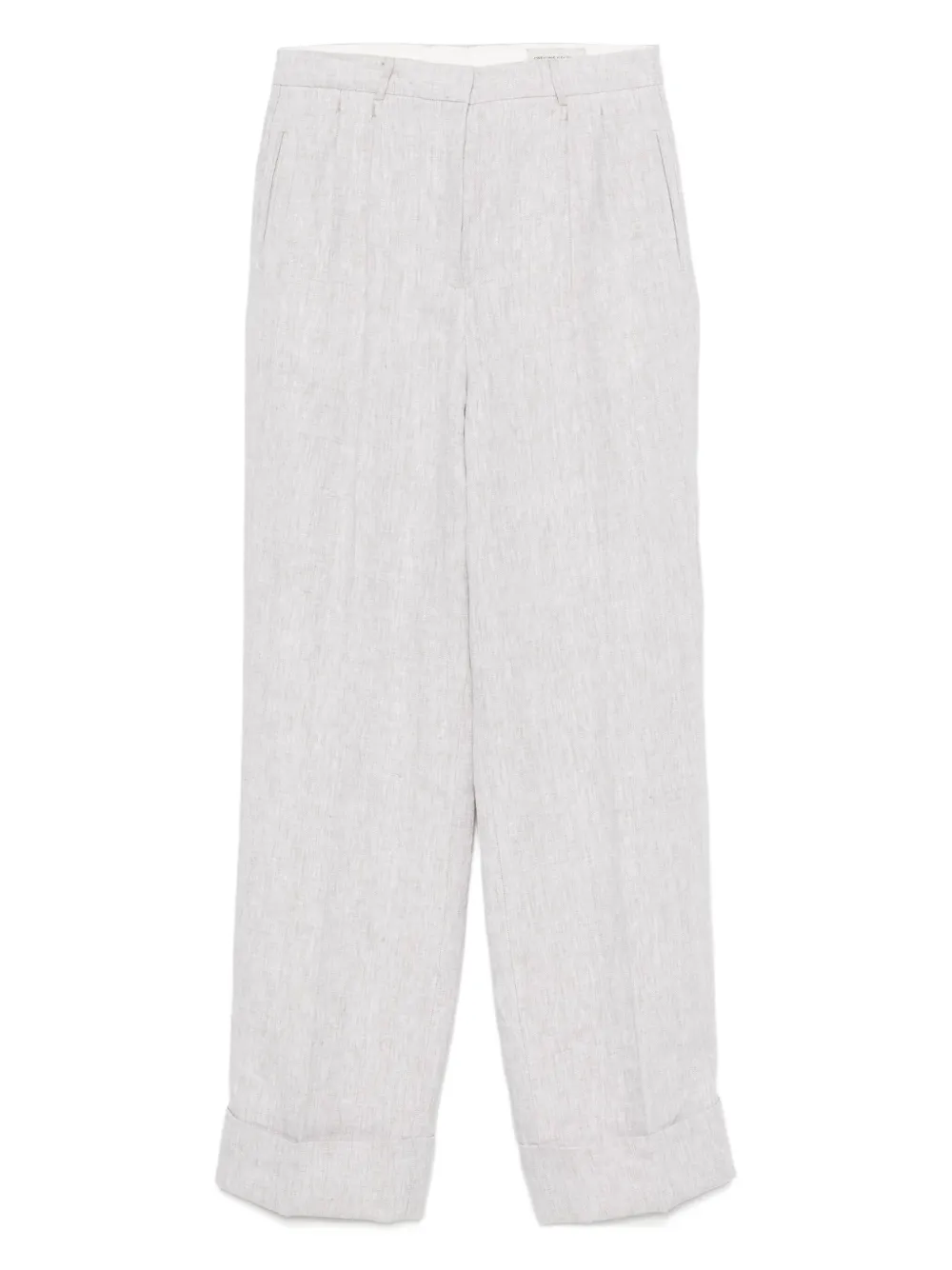 Officine Generale cuffed trousers - ニュートラル Officine Generale cuffed trousers - ニュートラル