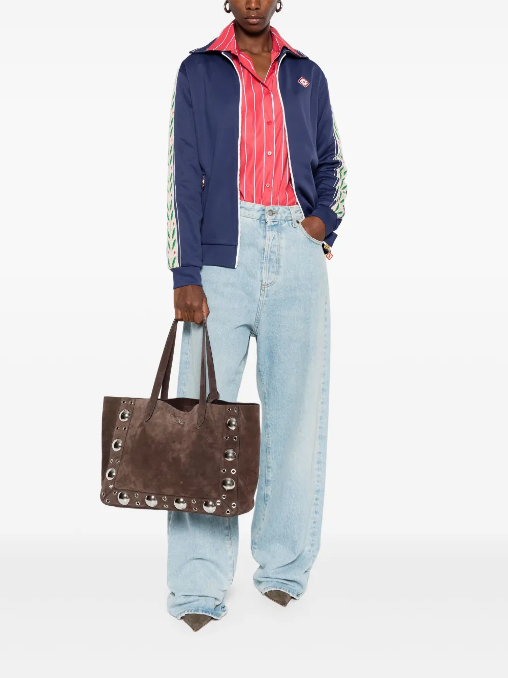Valentino Garavani Medium Nellcote shopper Bruin