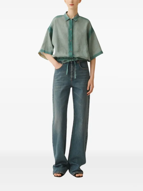 スーツ FABIANA FILIPPI Linen shirt with drawstring CAD275F883L3770000_1259_1.jpg