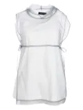 Fabiana Filippi layered tank top - Grey