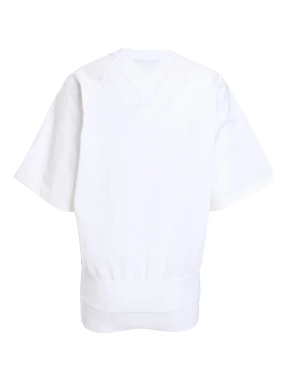 Fabiana Filippi T-shirt met geborduurd logo Wit