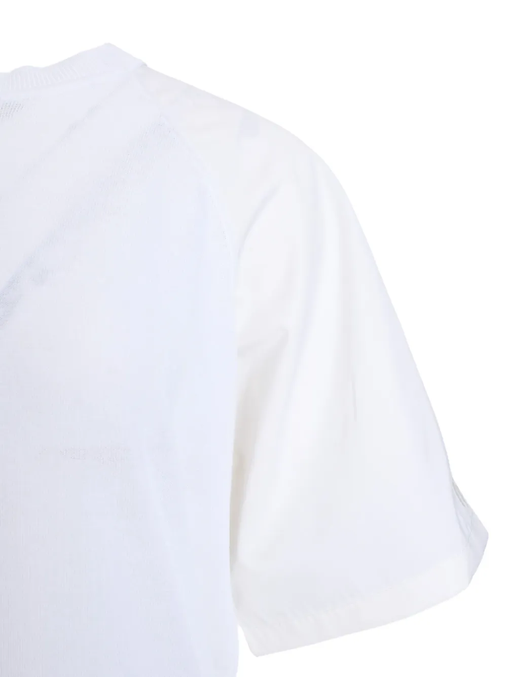Fabiana Filippi T-shirt met geborduurd logo Wit