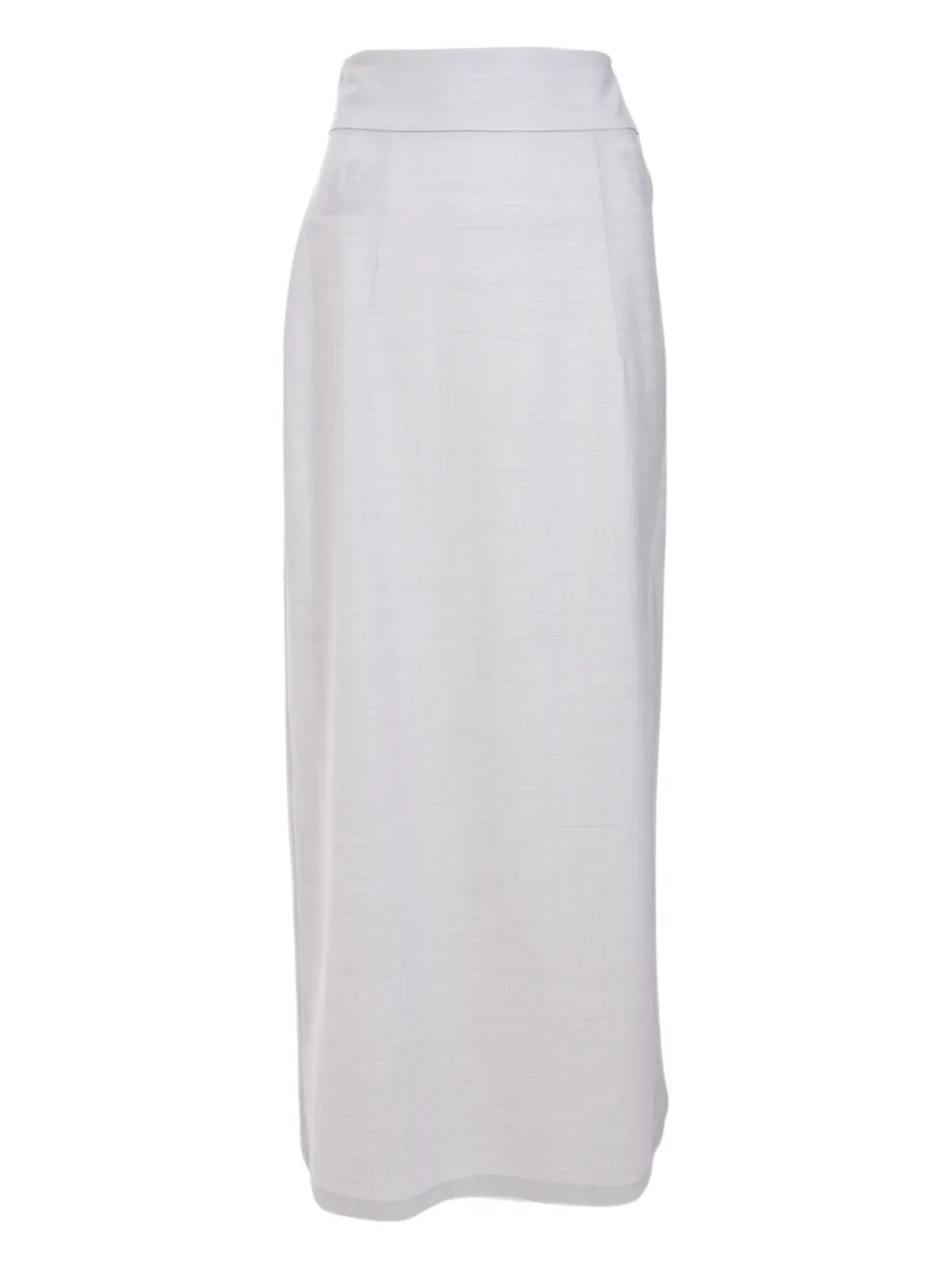 Fabiana Filippi Maxi-rok met zijklep Grijs