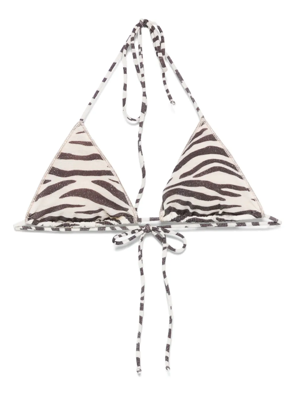 MC2 Saint Barth Leah bikini top | Neutrals | Image 1