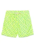 MC2 Saint Barth Lighting Micro Fantasy swim shorts - Yellow