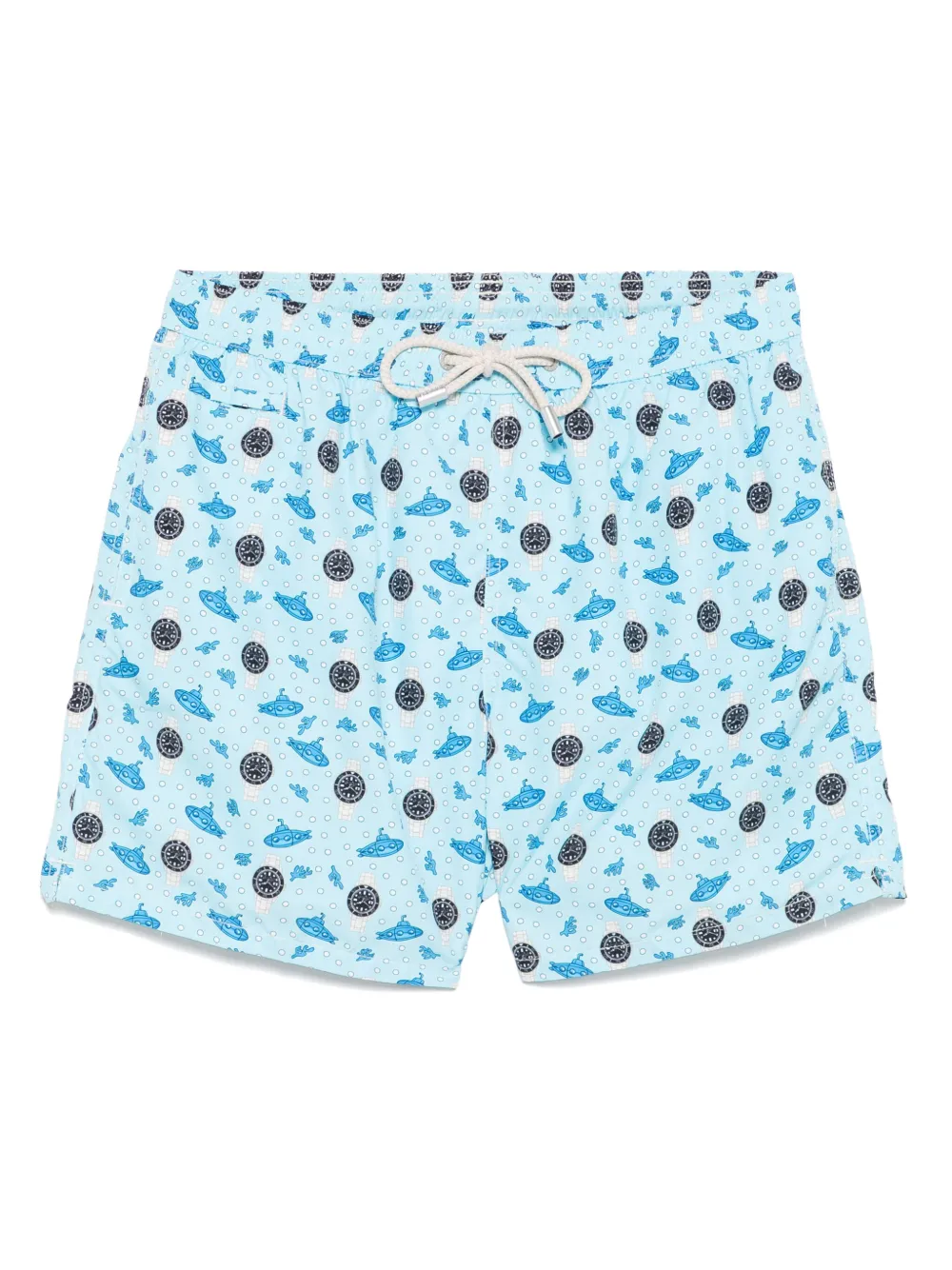 MC2 Saint Barth short de bain Lightning Micro Fantasy | bleu | Image 1